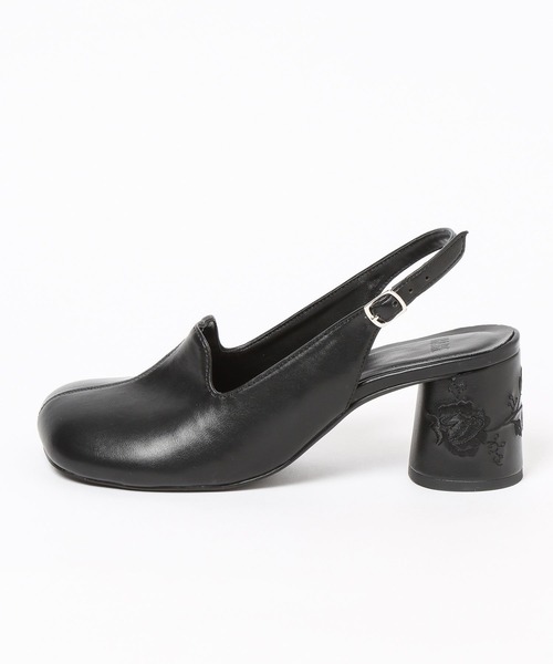 HARE（ハレ）の「シシュウミュールパンプス(HARE)（パンプス・レディース・ブラック・LARGE/MEDIUM）」の18枚目の写真