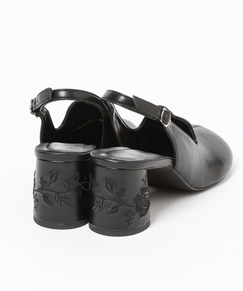 HARE（ハレ）の「シシュウミュールパンプス(HARE)（パンプス・レディース・ブラック・LARGE/MEDIUM）」の20枚目の写真