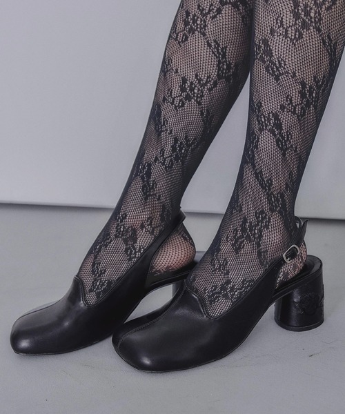 HARE（ハレ）の「シシュウミュールパンプス(HARE)（パンプス・レディース・ブラック・LARGE/MEDIUM）」の14枚目の写真