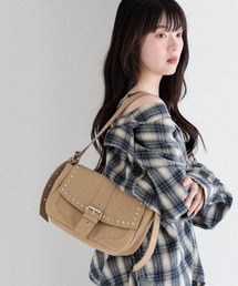 Heather | スタッズショルダーBAG　581662(ショルダーバッグ)