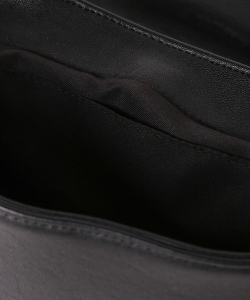 Heather(ヘザー)の「スタッズショルダーBAG 581662(ショルダーバッグ・レディース・ブラック/ベージュ・ONE SIZE)」の14枚目の写真