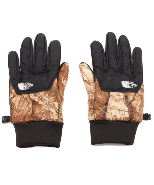 THE NORTH FACE(ザノースフェイス)の「THE NORTH FACE Nuptse Etip Glove / ザ・ノース・フェイス ヌプシ イーチップ グローブ(手袋・メンズ・ブラック/カーキ/カモフラージュ・L/M)」の3枚目の写真