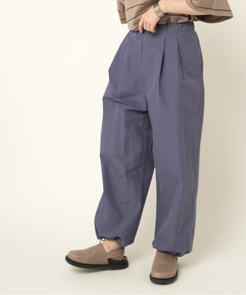 RNA-N(アールエヌエーエヌ)の「R4360 コットンナイロン2タックパンツ(その他パンツ・レディース・ブラック/ブルー/グリーン・FREE)」の3枚目の写真