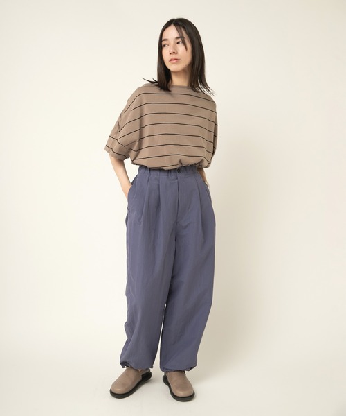 RNA-N(アールエヌエーエヌ)の「R4360 コットンナイロン2タックパンツ(その他パンツ・レディース・ブラック/ブルー/グリーン・FREE)」の11枚目の写真