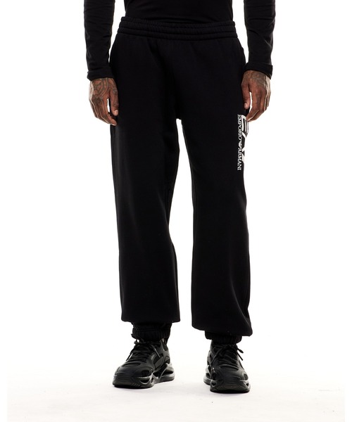 EMPORIO ARMANI EA7（エンポリオアルマーニイーエーセブン）の「【エンポリオ アルマーニ EA7】Visibility ジョガーパンツ コットン混紡（チノパンツ・メンズ・ネイビー/ブラック×ホワイト/オフホワイト・SMALL/MEDIUM/LARGE/X-LARGE/X-SMALL）」の3枚目の写真