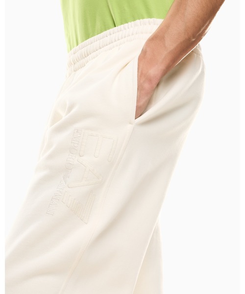 EMPORIO ARMANI EA7（エンポリオアルマーニイーエーセブン）の「【エンポリオ アルマーニ EA7】Visibility ジョガーパンツ コットン混紡（チノパンツ・メンズ・ネイビー/ブラック×ホワイト/オフホワイト・SMALL/MEDIUM/LARGE/X-LARGE/X-SMALL）」の12枚目の写真