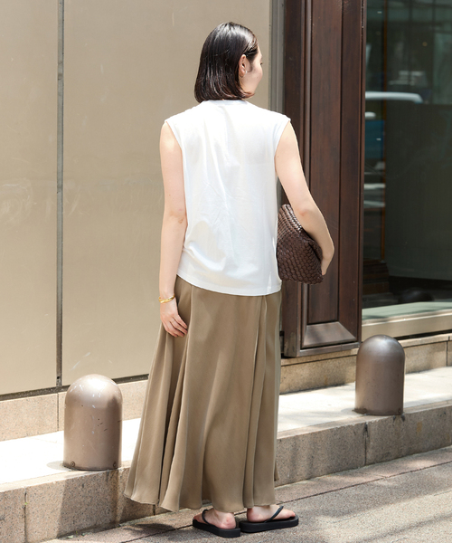 plage fibril nuance スカート　ベージュ　36 plage｜《有楽町店・WEB限定》Fibril Nuance スカート | Rakuten