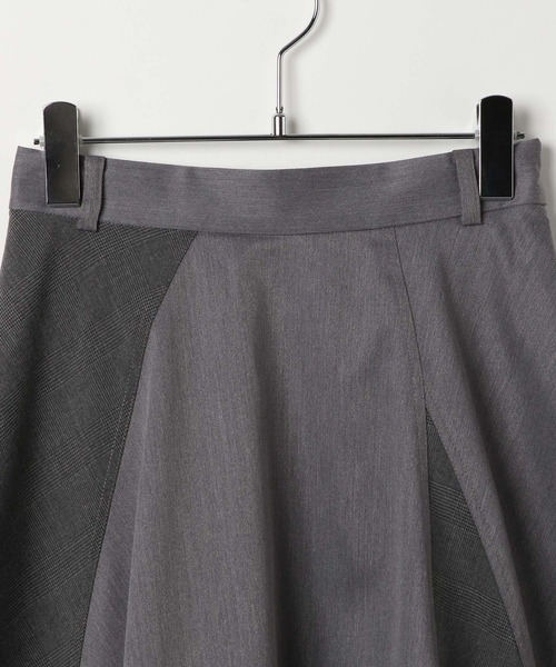 PAGEBOY（ページボーイ）の「チェックMIXイレヘムスカート【セットアップ対応】（スカート・レディース・グレー/ブラック・FREE）」の16枚目の写真