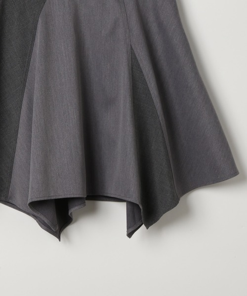 PAGEBOY（ページボーイ）の「チェックMIXイレヘムスカート【セットアップ対応】（スカート・レディース・グレー/ブラック・FREE）」の17枚目の写真