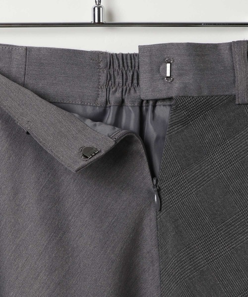 PAGEBOY（ページボーイ）の「チェックMIXイレヘムスカート【セットアップ対応】（スカート・レディース・グレー/ブラック・FREE）」の19枚目の写真