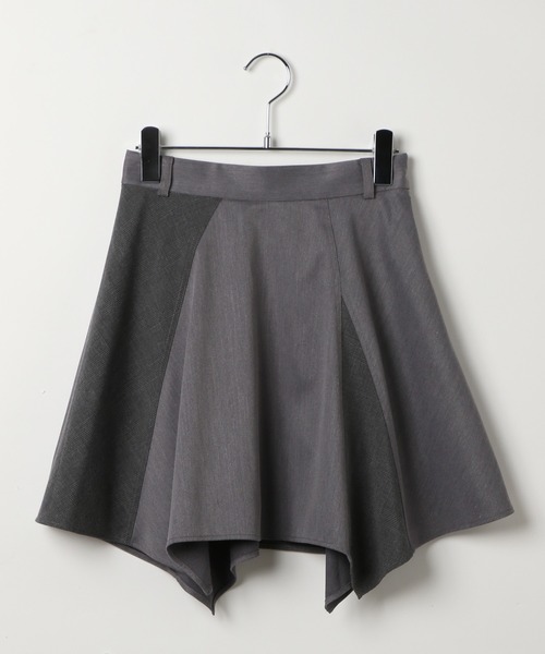 PAGEBOY（ページボーイ）の「チェックMIXイレヘムスカート【セットアップ対応】（スカート・レディース・グレー/ブラック・FREE）」の21枚目の写真
