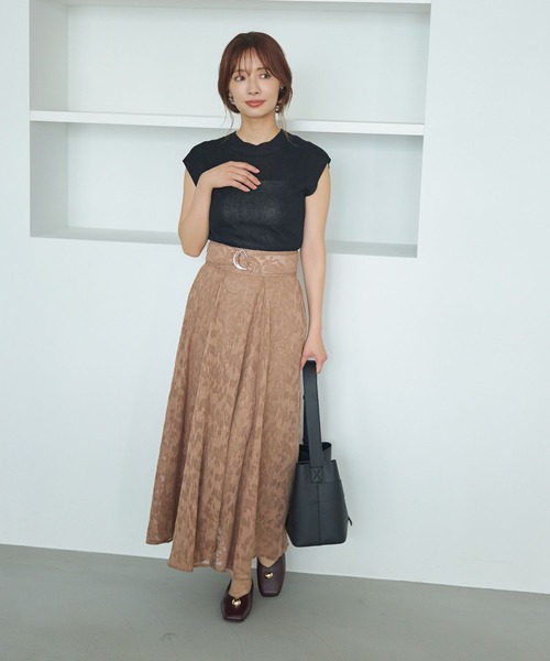 mysty woman（ミスティウーマン）の「メタルチャームバレエ　586670（バレエシューズ・レディース・ボルドー/ブラック・LARGE/MEDIUM）」の14枚目の写真