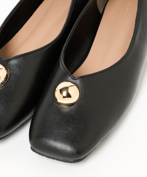 mysty woman（ミスティウーマン）の「メタルチャームバレエ　586670（バレエシューズ・レディース・ボルドー/ブラック・LARGE/MEDIUM）」の22枚目の写真