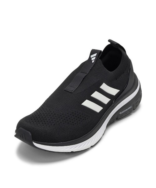adidas（アディダス）の「【adidas】CLOUDFOAM WALK SOCK（スニーカー・メンズ・ブラック×ホワイト・25.0cm/25.5cm/26.0cm/26.5cm/27.0cm/28.0cm/29.0cm）」の4枚目の写真