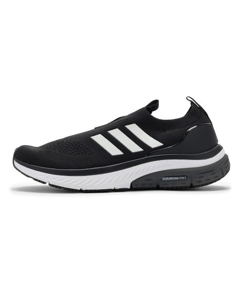 adidas（アディダス）の「【adidas】CLOUDFOAM WALK SOCK（スニーカー・メンズ・ブラック×ホワイト・25.0cm/25.5cm/26.0cm/26.5cm/27.0cm/28.0cm/29.0cm）」の5枚目の写真
