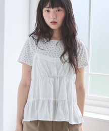 archives | 花柄針抜きカットＴＯＰＳ×からみ刺繍フレアキャミＳＥＴ(アンサンブル)
