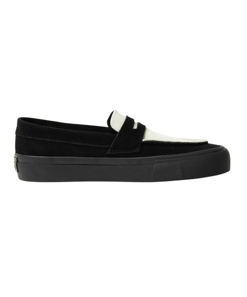 STANCLAN（スタンクラン）の「【STANCLAN】PENNY Suede Black X White（スリッポン・メンズ・ブラック×ホワイト・26.5/27.5/24.5/23.5/27/28/24）」の8枚目の写真
