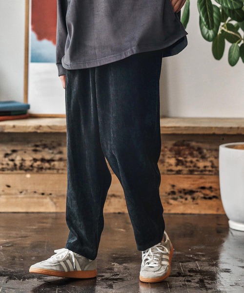 CAMBIO(カンビオ)の「mp13959- Brushed Jacquard Balloon Pants バルーンパンツ(CAM25AW-007)(その他パンツ・メンズ・グレイッシュベージュ/ブラック/チャコール・L/M/S)」の13枚目の写真