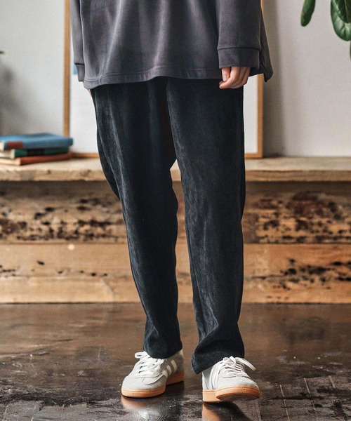 CAMBIO(カンビオ)の「mp13959- Brushed Jacquard Balloon Pants バルーンパンツ(CAM25AW-007)(その他パンツ・メンズ・グレイッシュベージュ/ブラック/チャコール・L/M/S)」の14枚目の写真