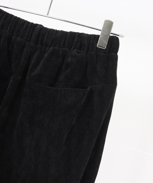 CAMBIO(カンビオ)の「mp13959- Brushed Jacquard Balloon Pants バルーンパンツ(CAM25AW-007)(その他パンツ・メンズ・グレイッシュベージュ/ブラック/チャコール・L/M/S)」の10枚目の写真