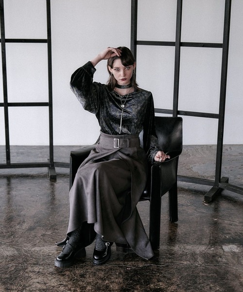 セール】2WAYペイズリーガラブラウス(HARE)（シャツ/ブラウス）｜HARE