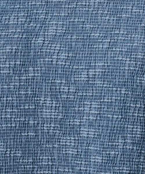 UNTITLED（アンタイトル）の「【五分袖/ジャージトップス】スラブカールマイヤープルオーバー（Tシャツ/カットソー・レディース・オフホワイト/ブラック/ブルー・00/50/48/44/04/02）」の16枚目の写真