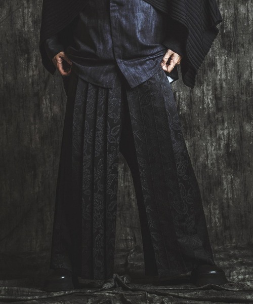 NO ID.(ノーアイディ)の「【NO ID.】Hakama Pleats Trousers / ハカマ プリーツ トラウザーズ(その他パンツ・メンズ・その他23/ブラック・2/1)」の15枚目の写真