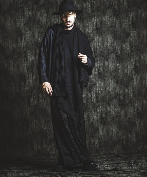 NO ID.(ノーアイディ)の「【NO ID.】Hakama Pleats Trousers / ハカマ プリーツ トラウザーズ(その他パンツ・メンズ・その他23/ブラック・2/1)」の11枚目の写真