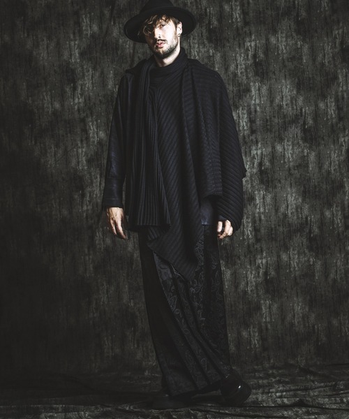 NO ID.(ノーアイディ)の「【NO ID.】Hakama Pleats Trousers / ハカマ プリーツ トラウザーズ(その他パンツ・メンズ・その他23/ブラック・2/1)」の12枚目の写真