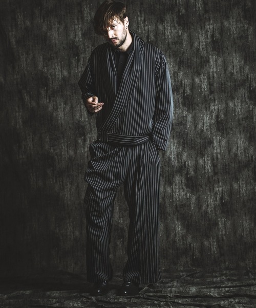 NO ID.(ノーアイディ)の「【NO ID.】Hakama Pleats Trousers / ハカマ プリーツ トラウザーズ(その他パンツ・メンズ・その他23/ブラック・2/1)」の13枚目の写真