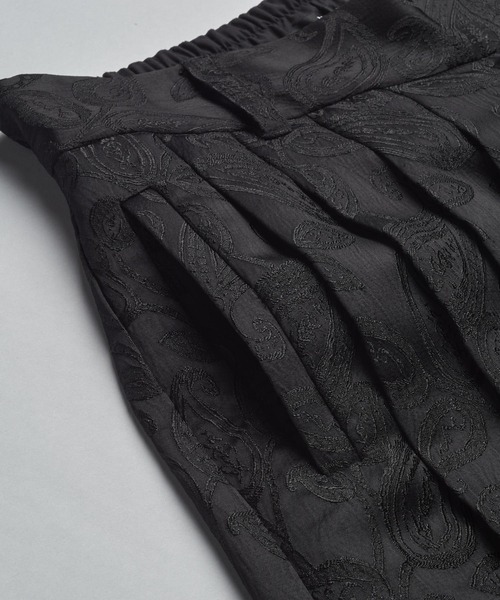 NO ID.(ノーアイディ)の「【NO ID.】Hakama Pleats Trousers / ハカマ プリーツ トラウザーズ(その他パンツ・メンズ・その他23/ブラック・2/1)」の7枚目の写真