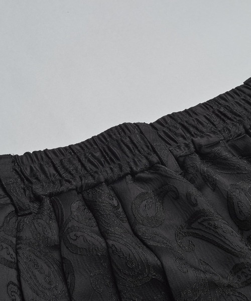 NO ID.(ノーアイディ)の「【NO ID.】Hakama Pleats Trousers / ハカマ プリーツ トラウザーズ(その他パンツ・メンズ・その他23/ブラック・2/1)」の3枚目の写真