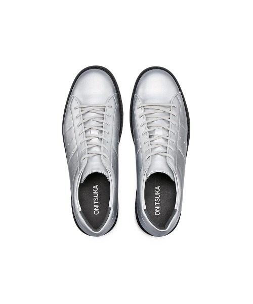 THE ONITSUKA(ジオニツカ)の「【THE ONITSUKA】COURT-T / コート ティ(ドレスシューズ・レディース・シルバー系その他・23/23.5/24/24.5/25/26/26.5/27/27.5/28/25.5)」の5枚目の写真