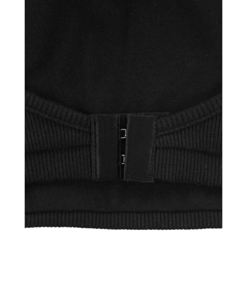 Wellness Back Adjuster Rib Top /バックオープンT（Tシャツ