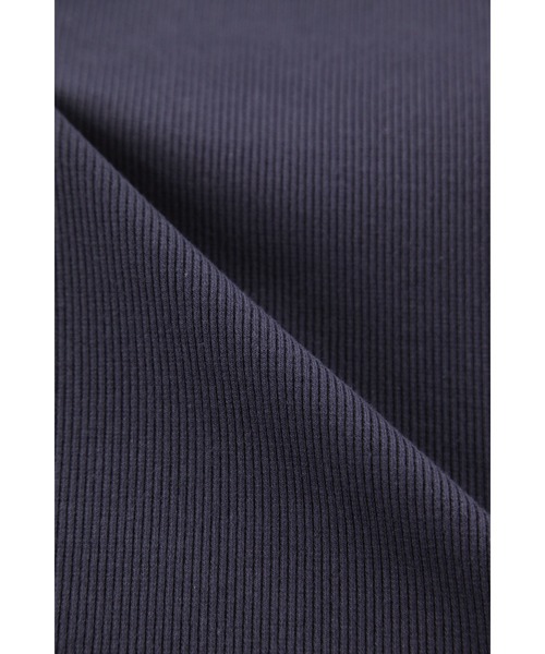 ALEXIA STAM（アリシアスタン）の「Wellness Back Adjuster Rib Top /バックオープンT（Tシャツ/カットソー・レディース・ホワイト/ブラック/ネイビー/レッド・S/M）」の9枚目の写真