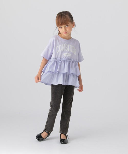 GLOBAL WORK（グローバルワーク）の「スゴラクストレッチスリムパンツ/T/575739（デニムパンツ・キッズ・ブラック系9/ブルー/ブラック系その他・100cm/110cm/120cm）」の4枚目の写真