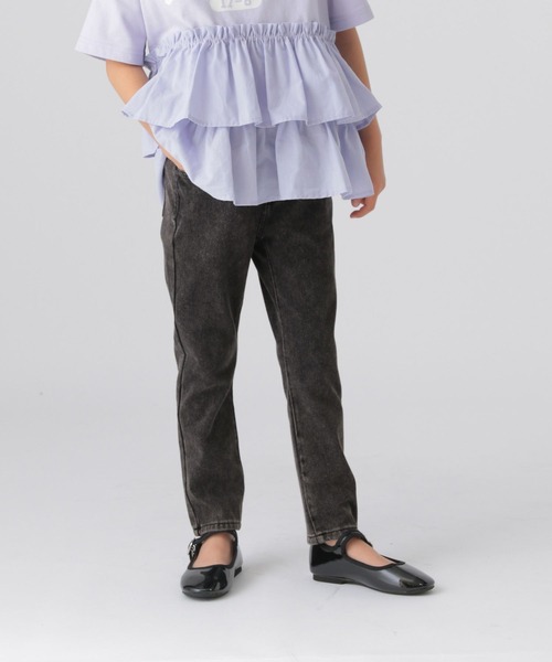 GLOBAL WORK（グローバルワーク）の「スゴラクストレッチスリムパンツ/T/575739（デニムパンツ・キッズ・ブラック系9/ブルー/ブラック系その他・100cm/110cm/120cm）」の8枚目の写真