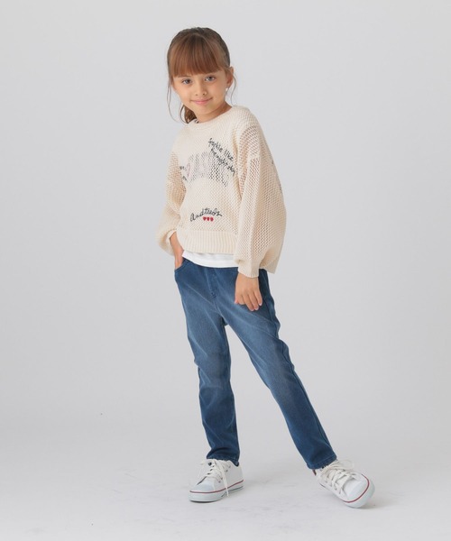 GLOBAL WORK（グローバルワーク）の「スゴラクストレッチスリムパンツ/T/575739（デニムパンツ・キッズ・ブラック系9/ブルー/ブラック系その他・100cm/110cm/120cm）」の22枚目の写真