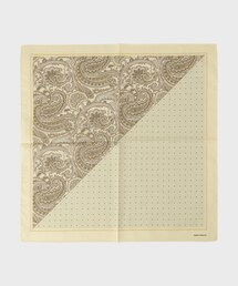 TAKEO KIKUCHI（タケオキクチ）の「パターンブロッキング プリントハンカチ（ハンカチ/ハンドタオル）」