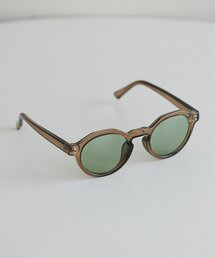 【ユニセックス】ボストンクリアフレームサングラス