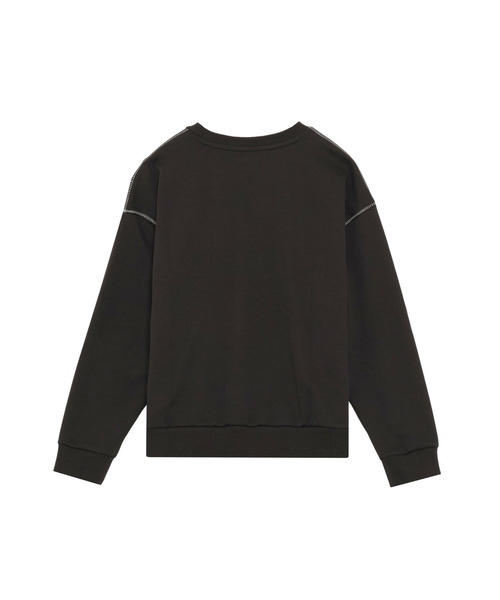 PUMA（プーマ）の「PUMA プーマ ウィメンズ ESS MX リラックスド クルー スウェット（スウェット・レディース・オフホワイト/ライラック/ブラック・SMALL/X-LARGE/LARGE/MEDIUM）」の14枚目の写真