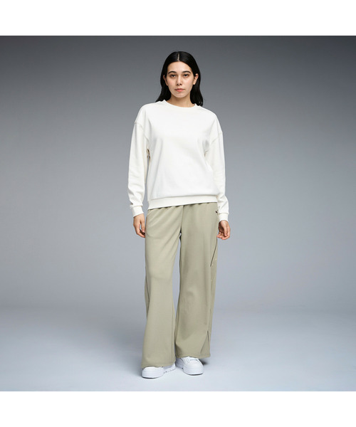 PUMA（プーマ）の「PUMA プーマ ウィメンズ ESS MX リラックスド クルー スウェット（スウェット・レディース・オフホワイト/ライラック/ブラック・SMALL/X-LARGE/LARGE/MEDIUM）」の19枚目の写真