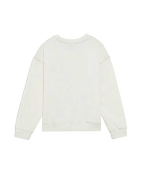 PUMA（プーマ）の「PUMA プーマ ウィメンズ ESS MX リラックスド クルー スウェット（スウェット・レディース・オフホワイト/ライラック/ブラック・SMALL/X-LARGE/LARGE/MEDIUM）」の21枚目の写真