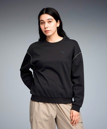 PUMA プーマ ウィメンズ ESS MX リラックスド クルー スウェット