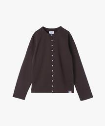 agnes b.（アニエスベー）の「メンズ オーガニックコットン メルトン 長袖 カーディガンプレッション ”Nacre”  [Made in France]（カーディガン/ボレロ・メンズ）」