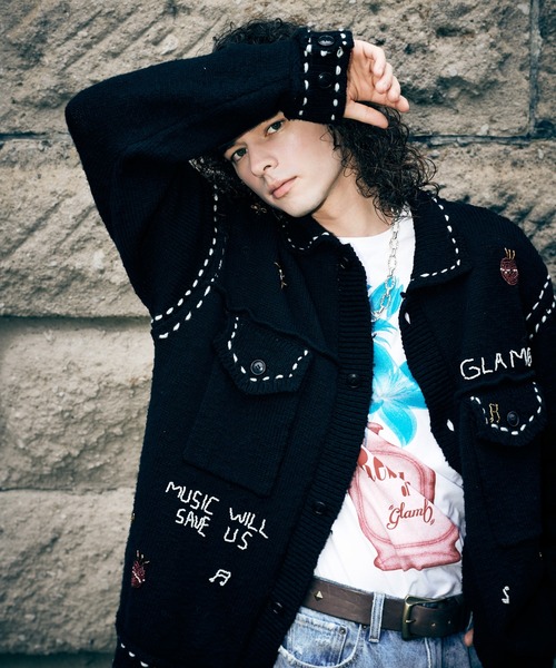 Beadswork Knit Jacket / ビーズワークニットジャケット（その他