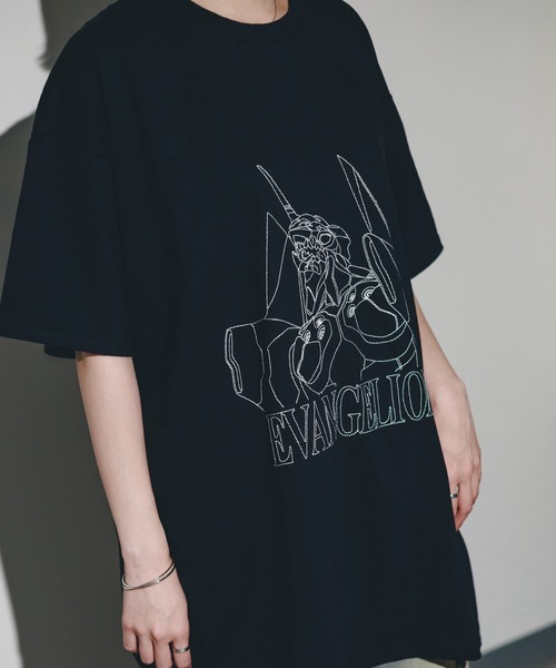 FRUIT OF THE LOOM(フルーツオブザルーム)の「『EVANGELION x FRUIT OF THE LOOM』6oz 刺繍 T(Tシャツ/カットソー・メンズ・ホワイト系その他/ホワイト/ブラック/ブラック系その他・X-LARGE)」の14枚目の写真