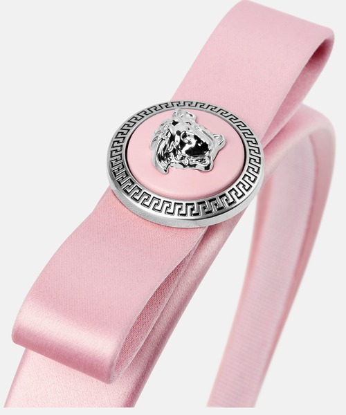 【完全新品未使用】ヴェルサーチ　ジャンニ リボン ヘッドバンド ジャンニ リボン ヘッドバンド ブラック | VERSACE JP
