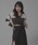Chicki`bNj́u2-Piece Set: Striped Design Cardigan Ensemble/2_Zbg {[_[J[fBK ATuiJ[fBK/{jvbJ[L