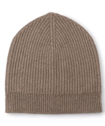 〔MUJI Labo〕自然のまんまの色　カシミヤニットキャップ